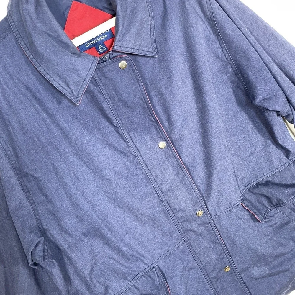 London Fog Limited Edition Mens Jacket Size 1X‎ Reg Zip With Snap Casual